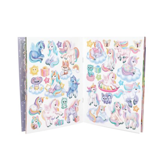 Ylvi Puffy livre d'autocollants Depesche - Maison Continuum