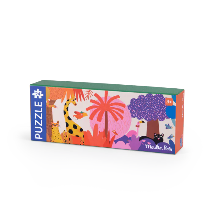 Puzzle jungle "les Toupitis" (24 pièces) Moulin Roty - Maison Continuum