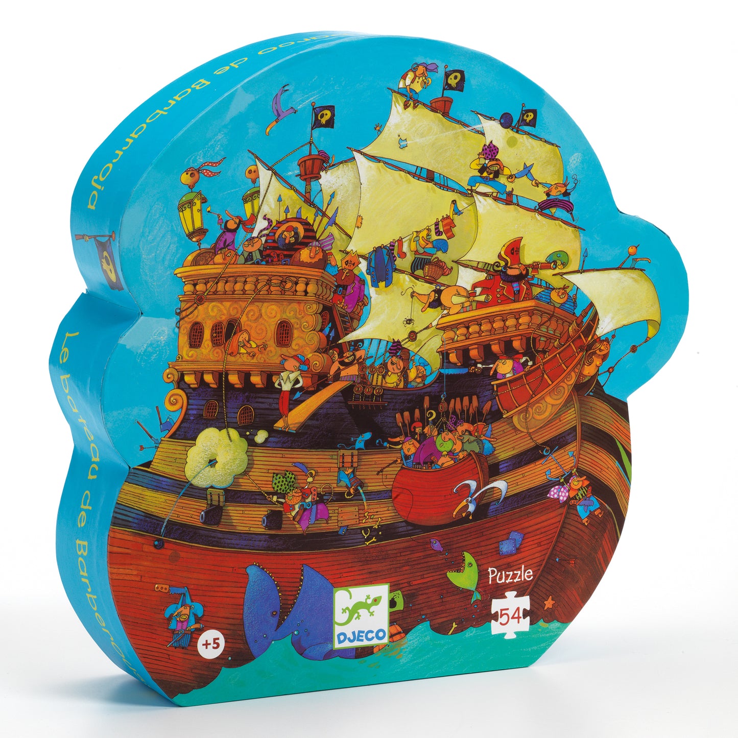 Puzzle "bateau de Barberousse" Djeco (54 pièces) Djeco - Maison Continuum