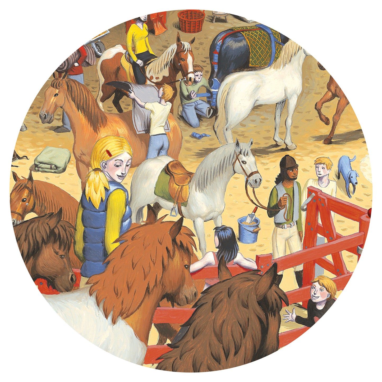 Puzzle d'observation "équitation" Djeco Djeco - Maison Continuum