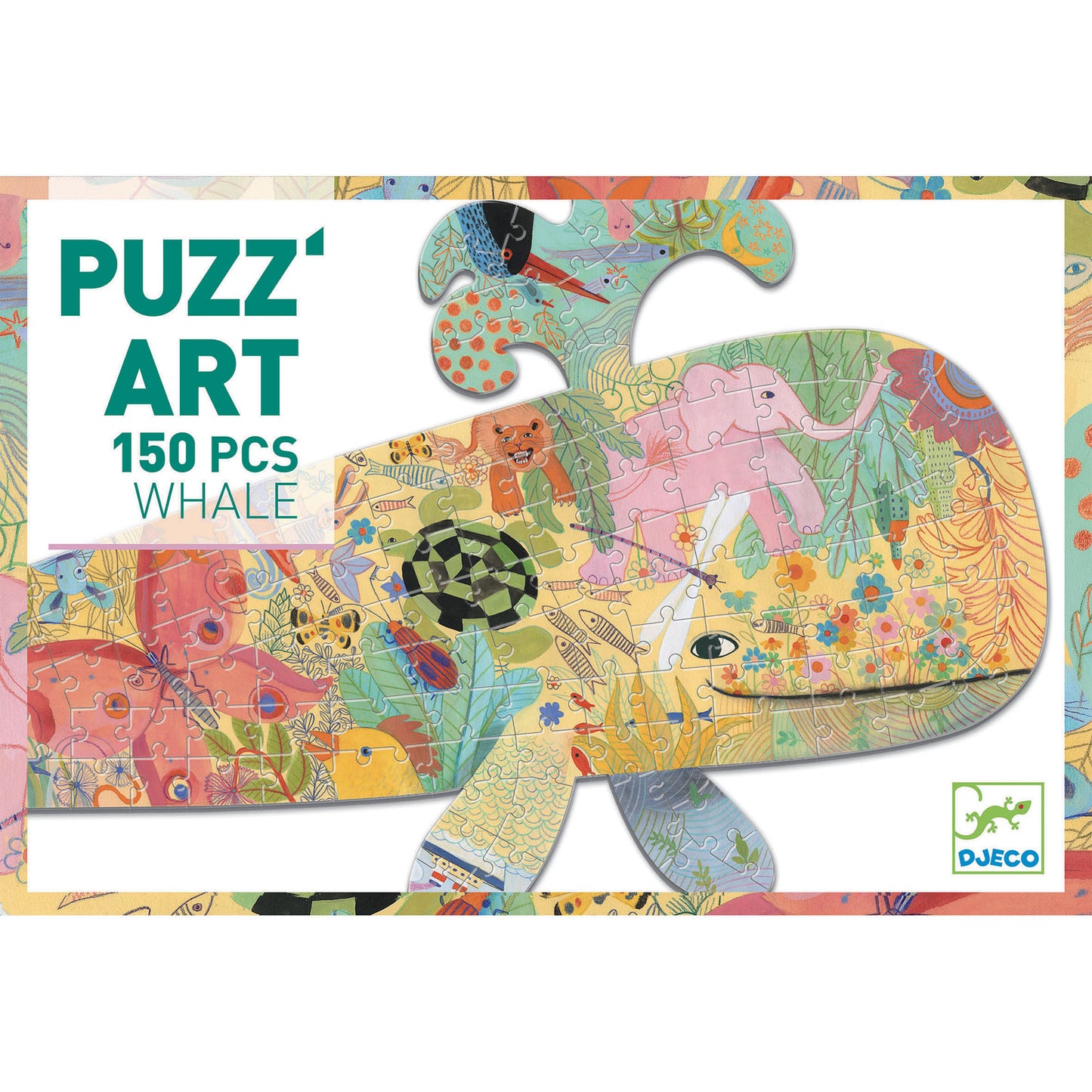 Puzz'art "baleine" 150 pièces Djeco Djeco - Maison Continuum