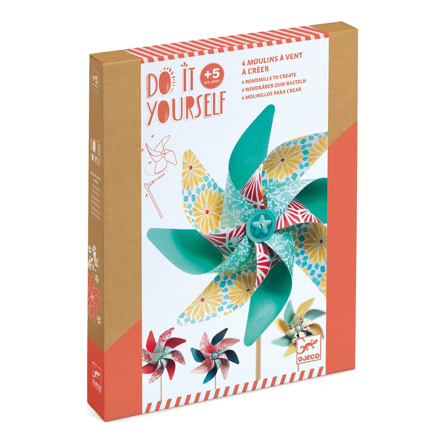 Moulins à vent "Sweet Do it Yourself" Djeco