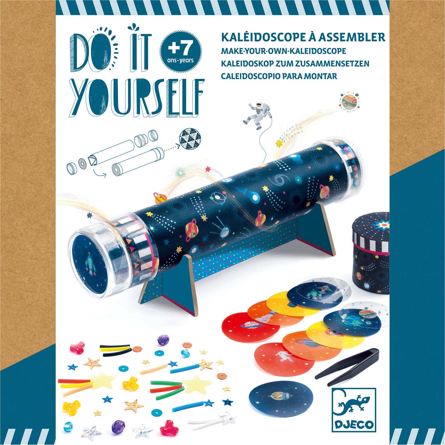 Kaleidoscope to assemble "space immersion" Do it Yourself Djeco
