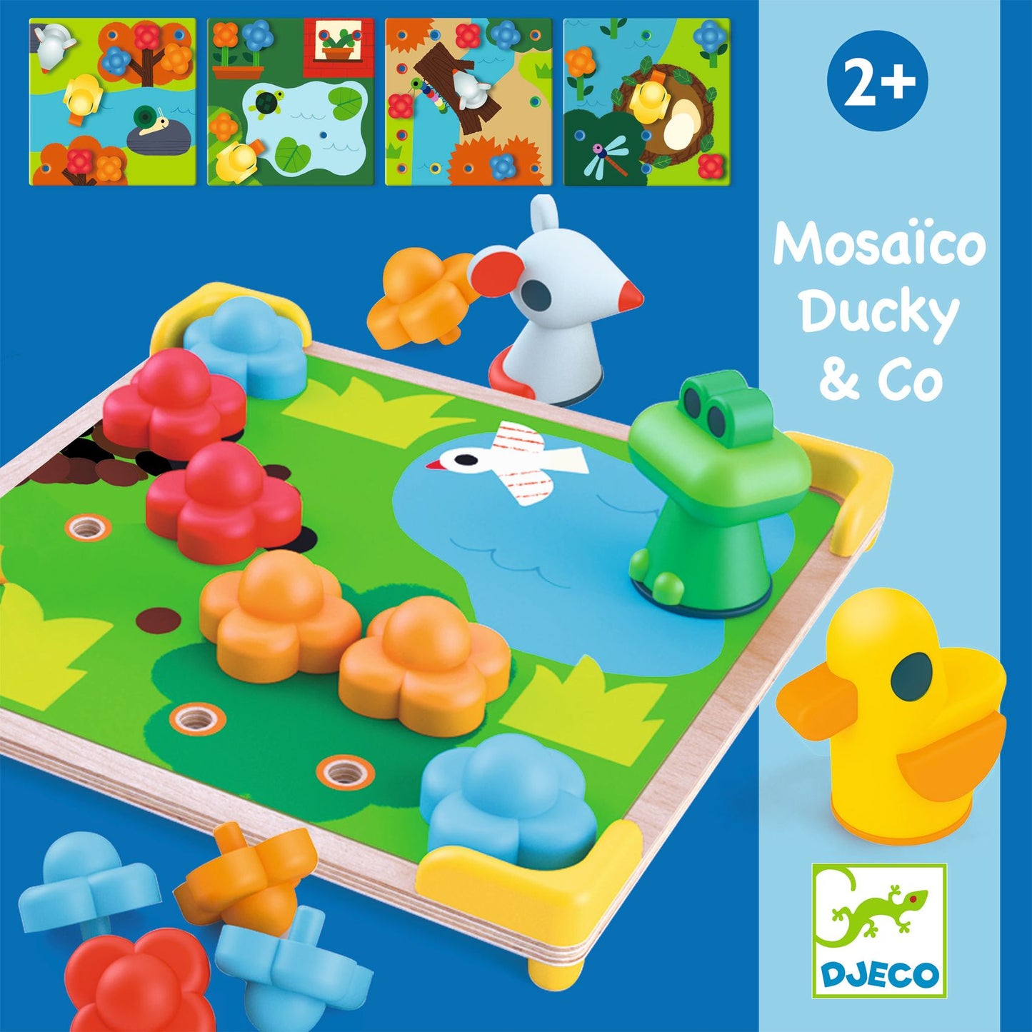Mosaic game "Mosaïco Ducky & Co" Djeco