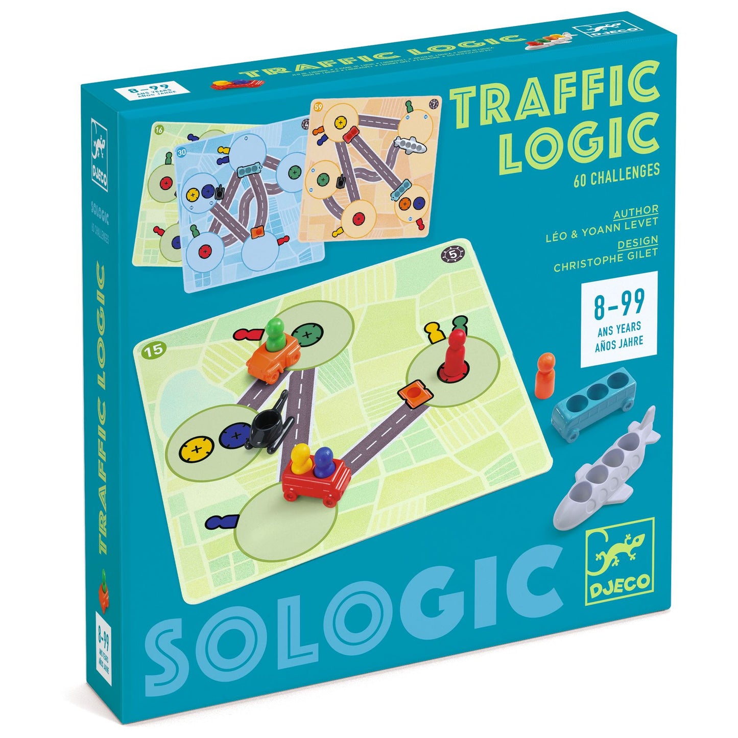 Logic game "Traffic Logic Sologic" Djeco