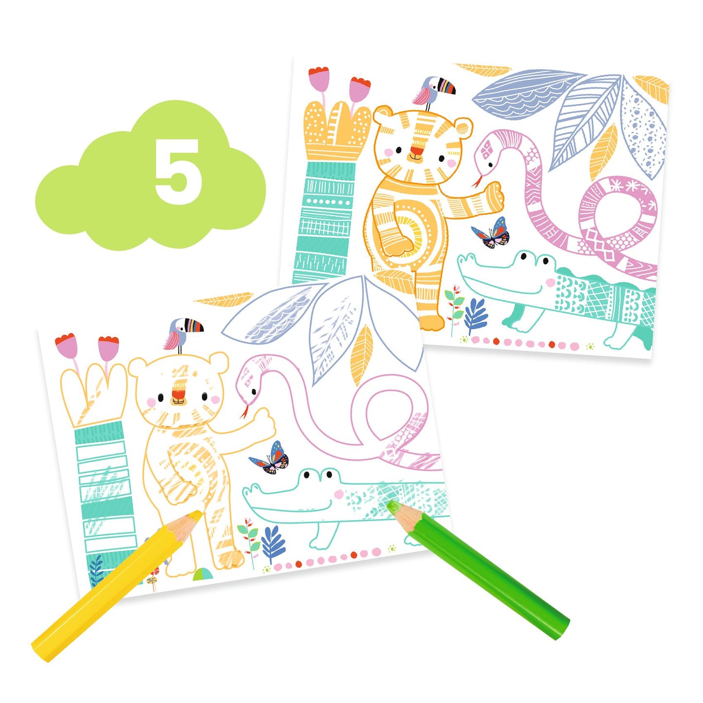 Coffret créatif "La souris et ses amis" Djeco Djeco - Maison Continuum