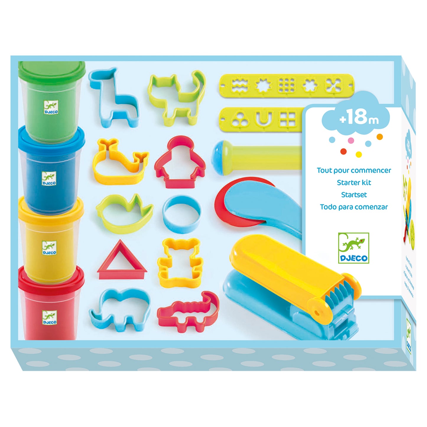 Coffret pâte à modeler Djeco Djeco - Maison Continuum