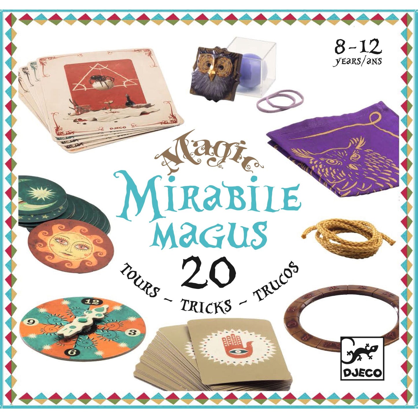 Coffret de magie "Mirabile magus 20 tours de magie" Djeco Djeco - Maison Continuum