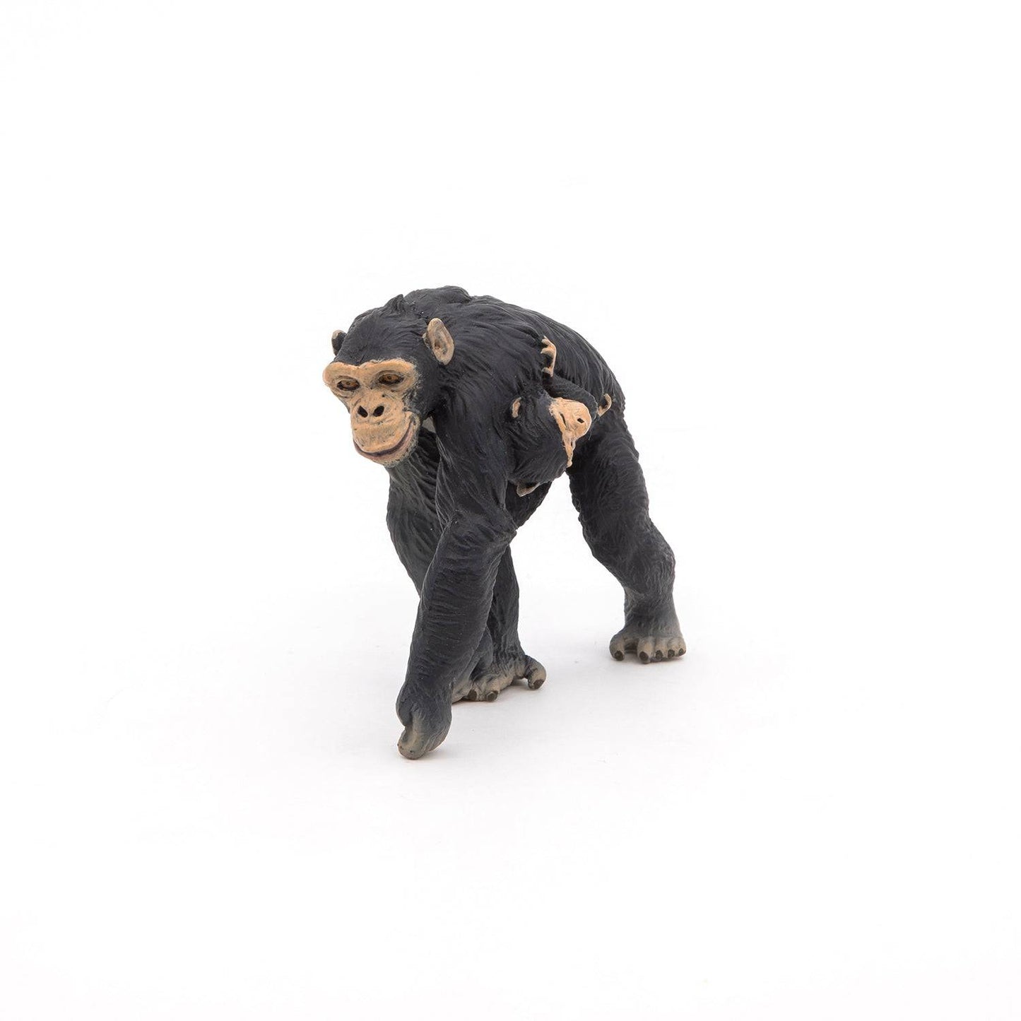 Figurine maman chimpanzé avec son bébé Papo France - Maison Continuum