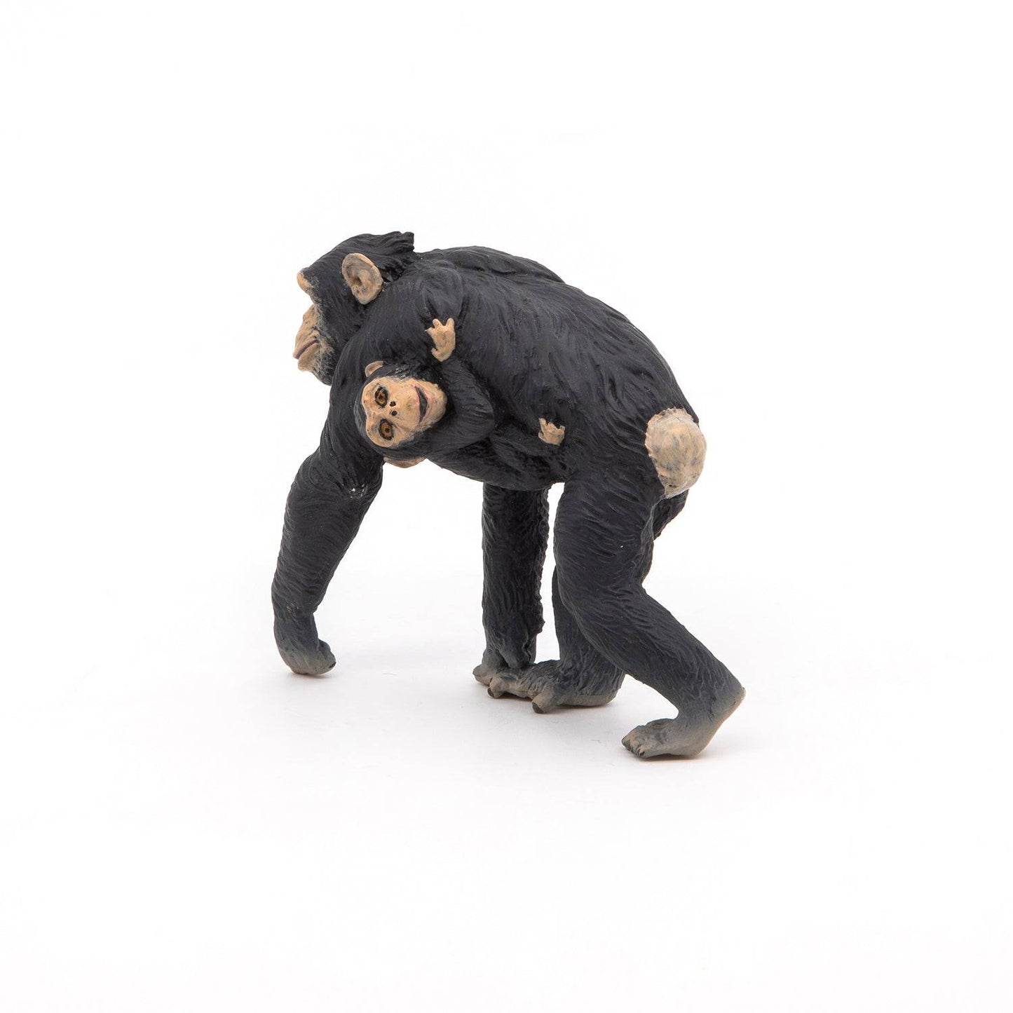 Figurine maman chimpanzé avec son bébé Papo France - Maison Continuum