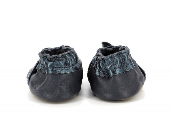 Chaussons Robeez marine noeuds Robeez - Maison Continuum