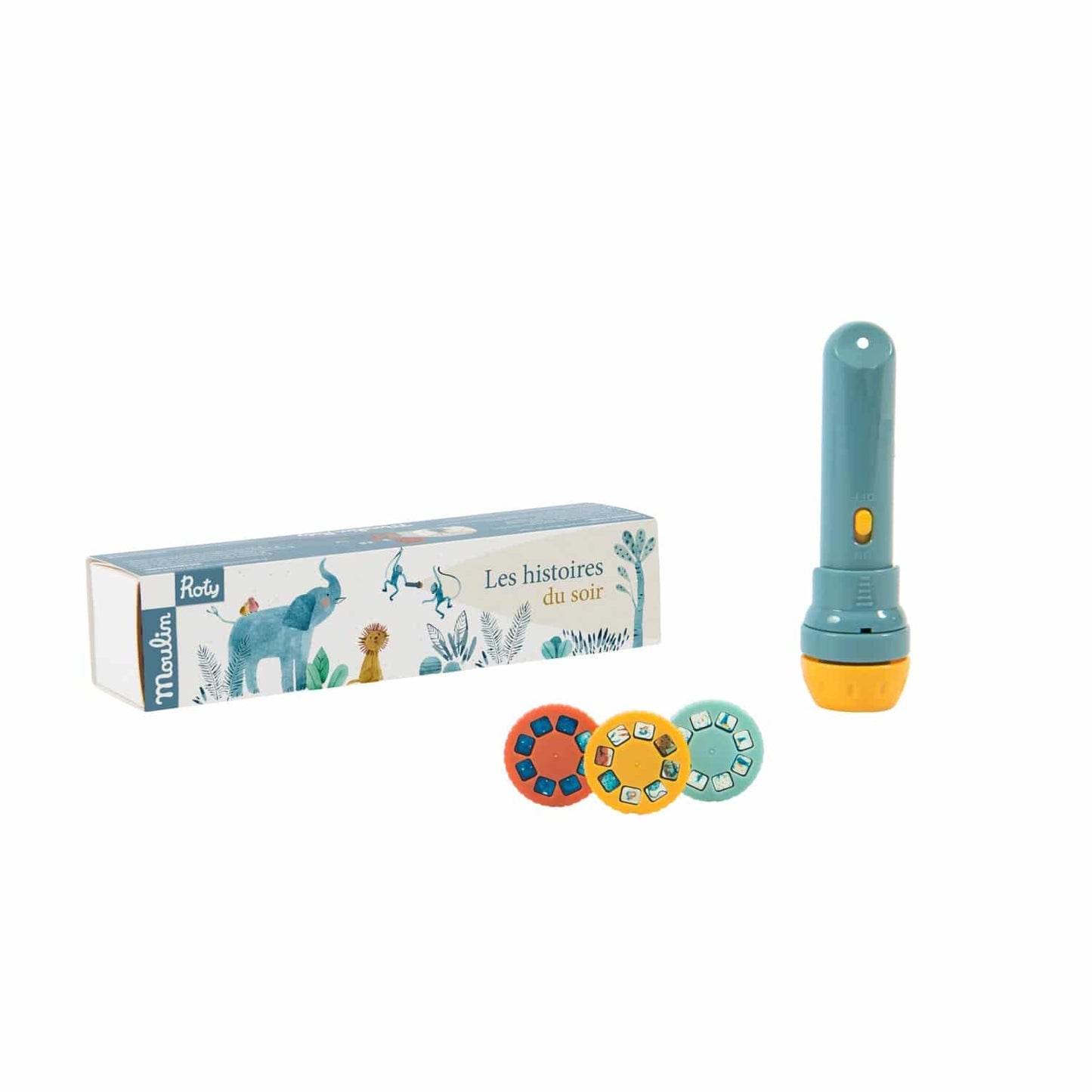 Lampe à histoires "sous mon baobab" Moulin Roty - Maison Continuum