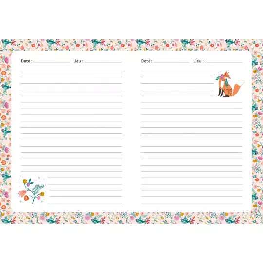 Mon carnet secret ultrapailleté Auzou - Maison Continuum