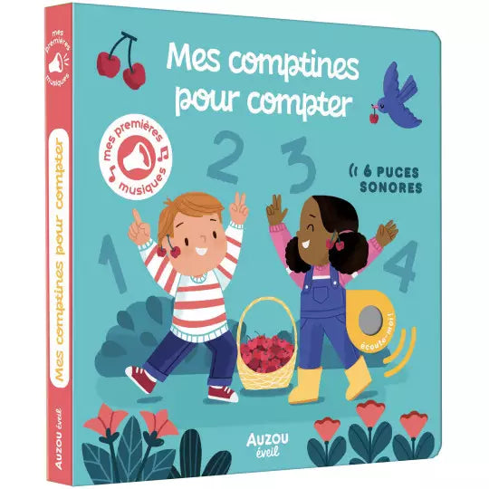 Livre "Mes comptines pour compter" Auzou - Maison Continuum