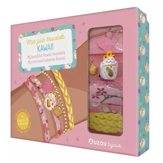 Mes jolis bracelets kawaii Auzou - Maison Continuum