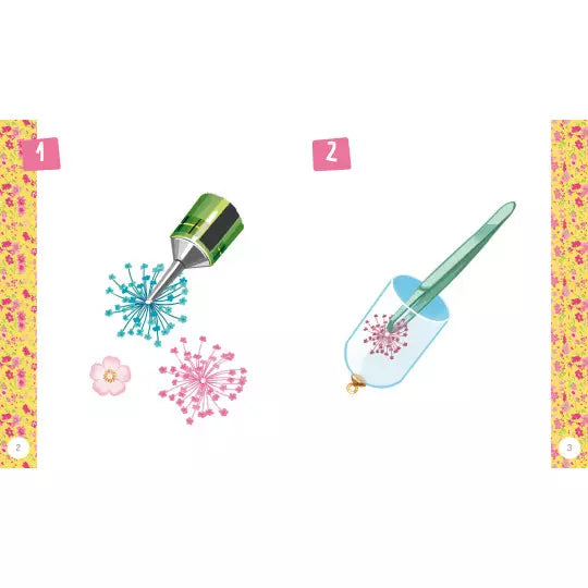 Coffret "Mon joli collier en fleurs naturelles" Auzou - Maison Continuum