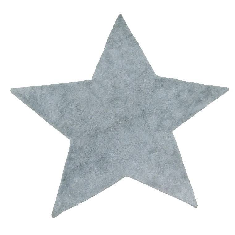 Tapis étoile gris clair Pilepoil - Maison Continuum
