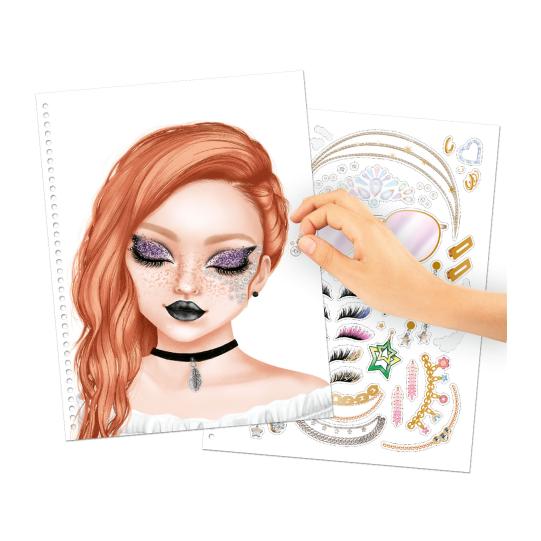 TOPModel Album à colorier Make-up Depesche - Maison Continuum