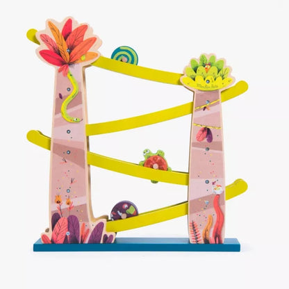 Cascade de toupies "dans la jungle" Moulin Roty - Maison Continuum