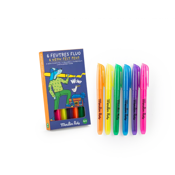 6 fluorescent markers 