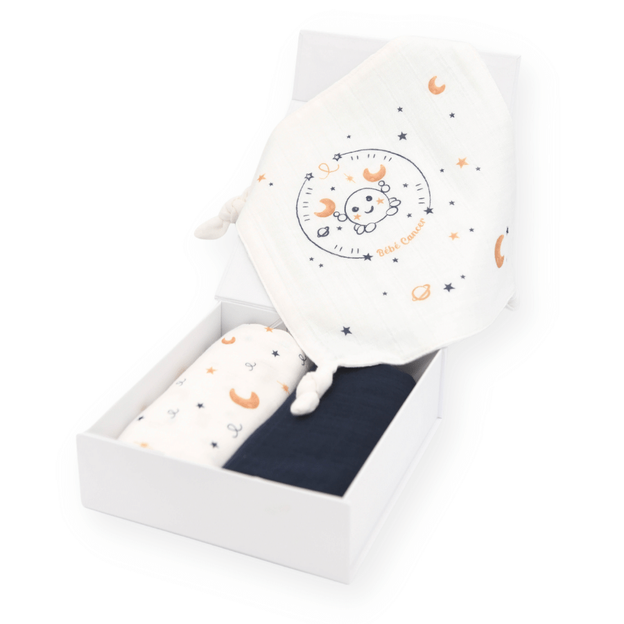 Coffret astro cancer Tom et mila - Maison Continuum
