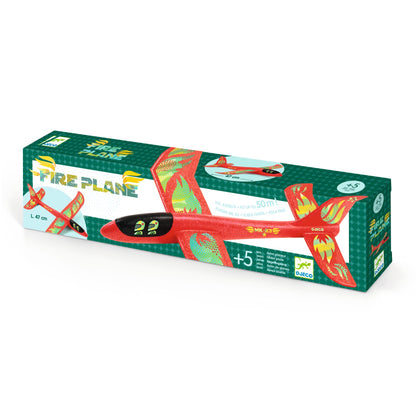 Avion en mousse "Fire Plane" Djeco Djeco - Maison Continuum