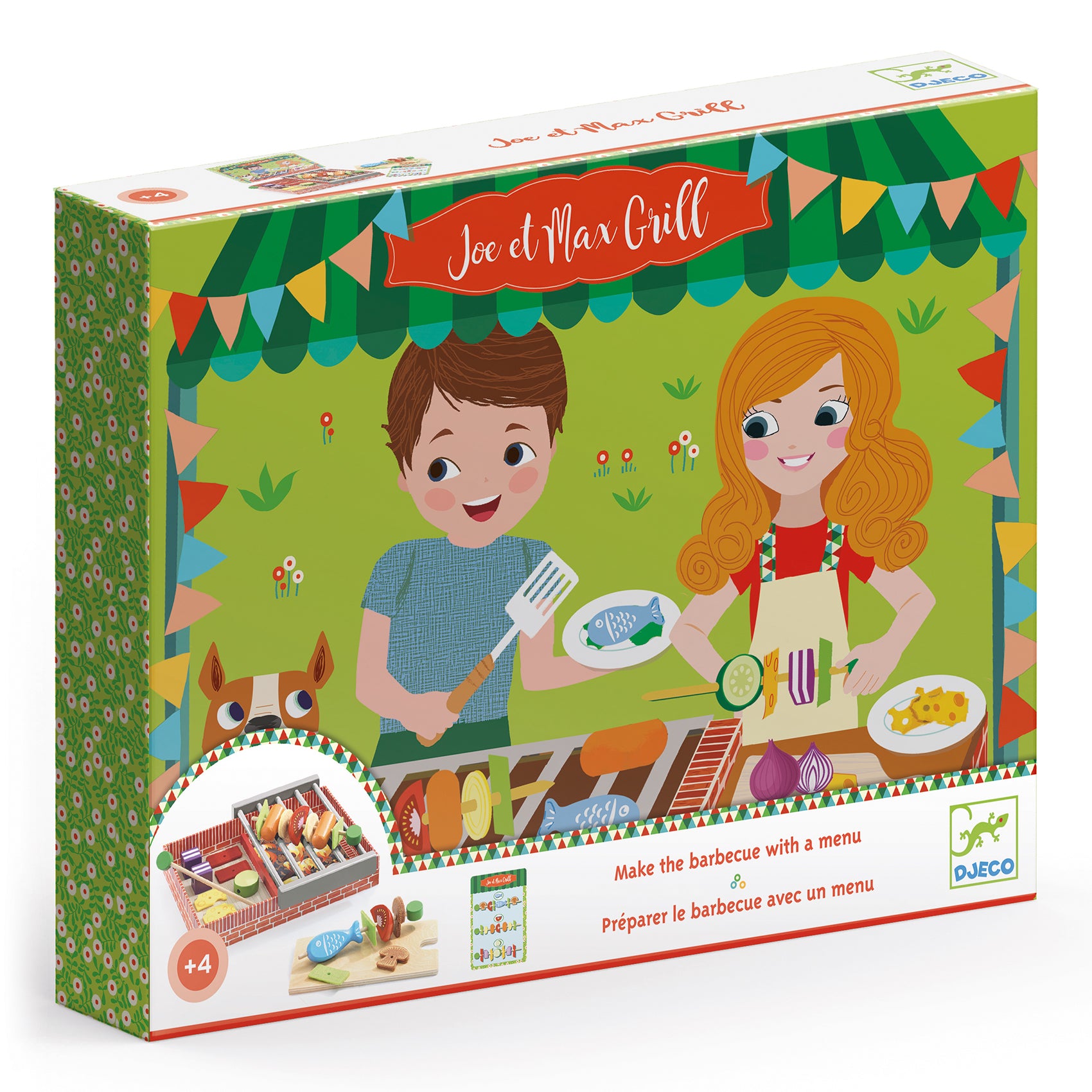 Dinette "Joe et Max grill" Djeco Djeco - Maison Continuum