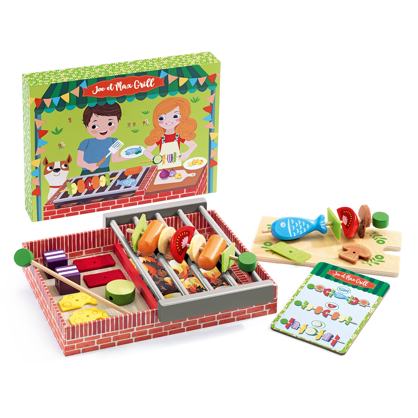 Dinette "Joe et Max grill" Djeco Djeco - Maison Continuum