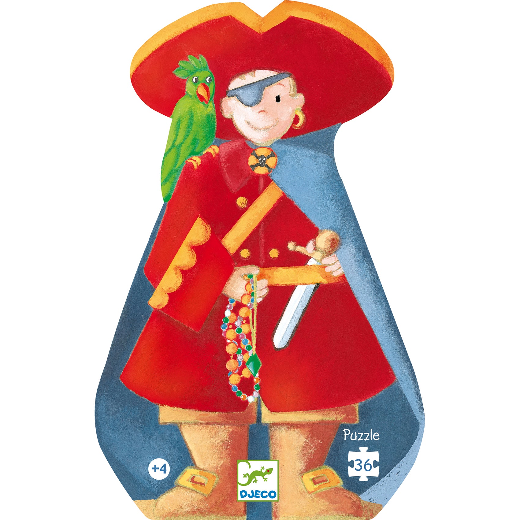Puzzle le pirate et son trésor Djeco Djeco - Maison Continuum