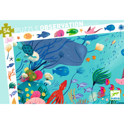 Puzzle d'observation "aquatique"  Djeco