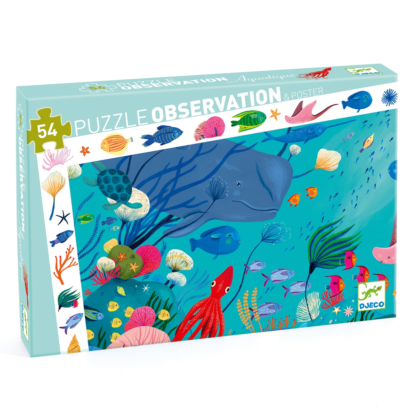 Puzzle d'observation "aquatique"  Djeco