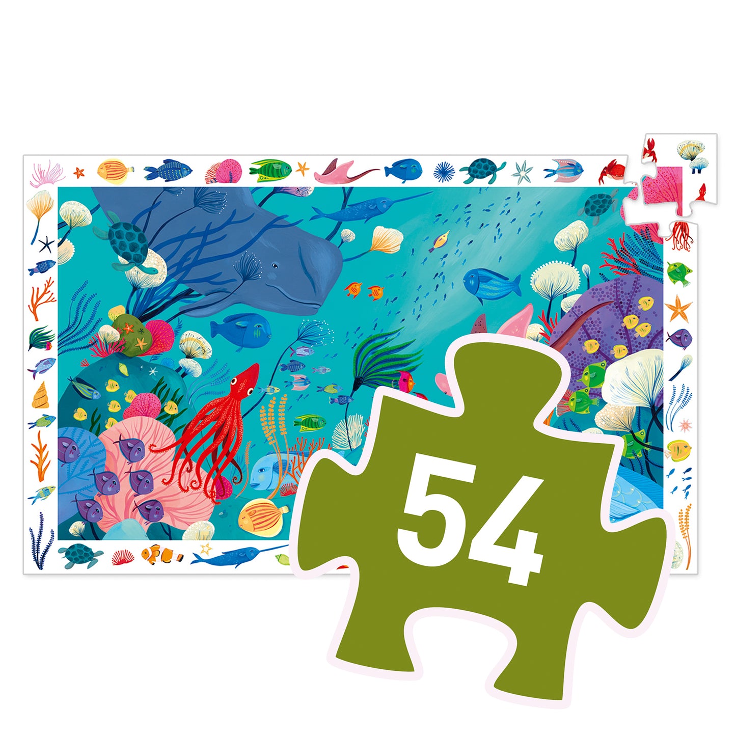 Puzzle d'observation "aquatique"  Djeco