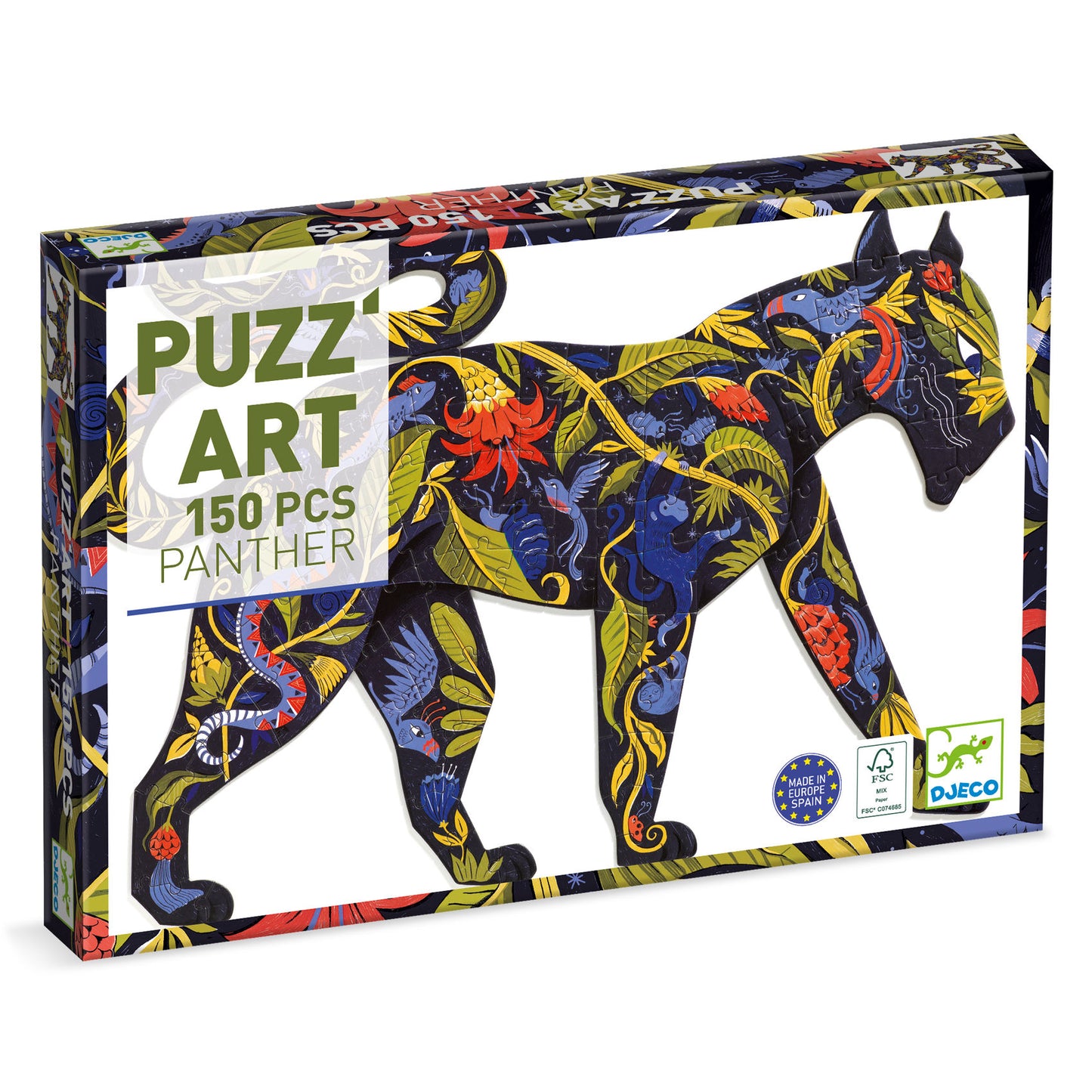 Puzz'art "Black Panther" 150 pieces Djeco