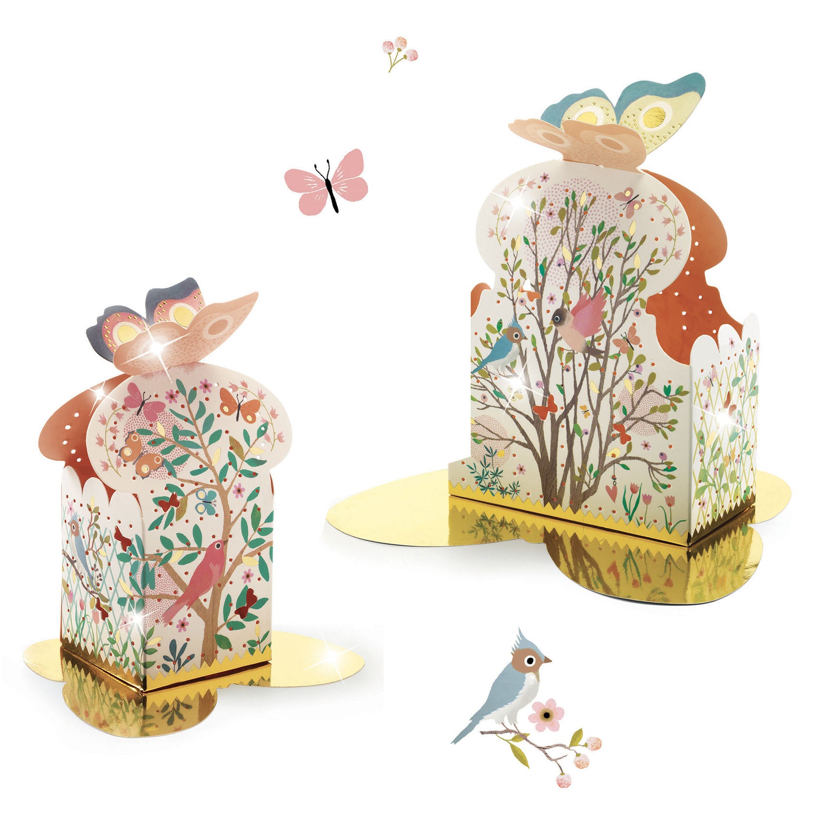 2 lanternes déco à créer Do it Yourself Djeco Djeco - Maison Continuum