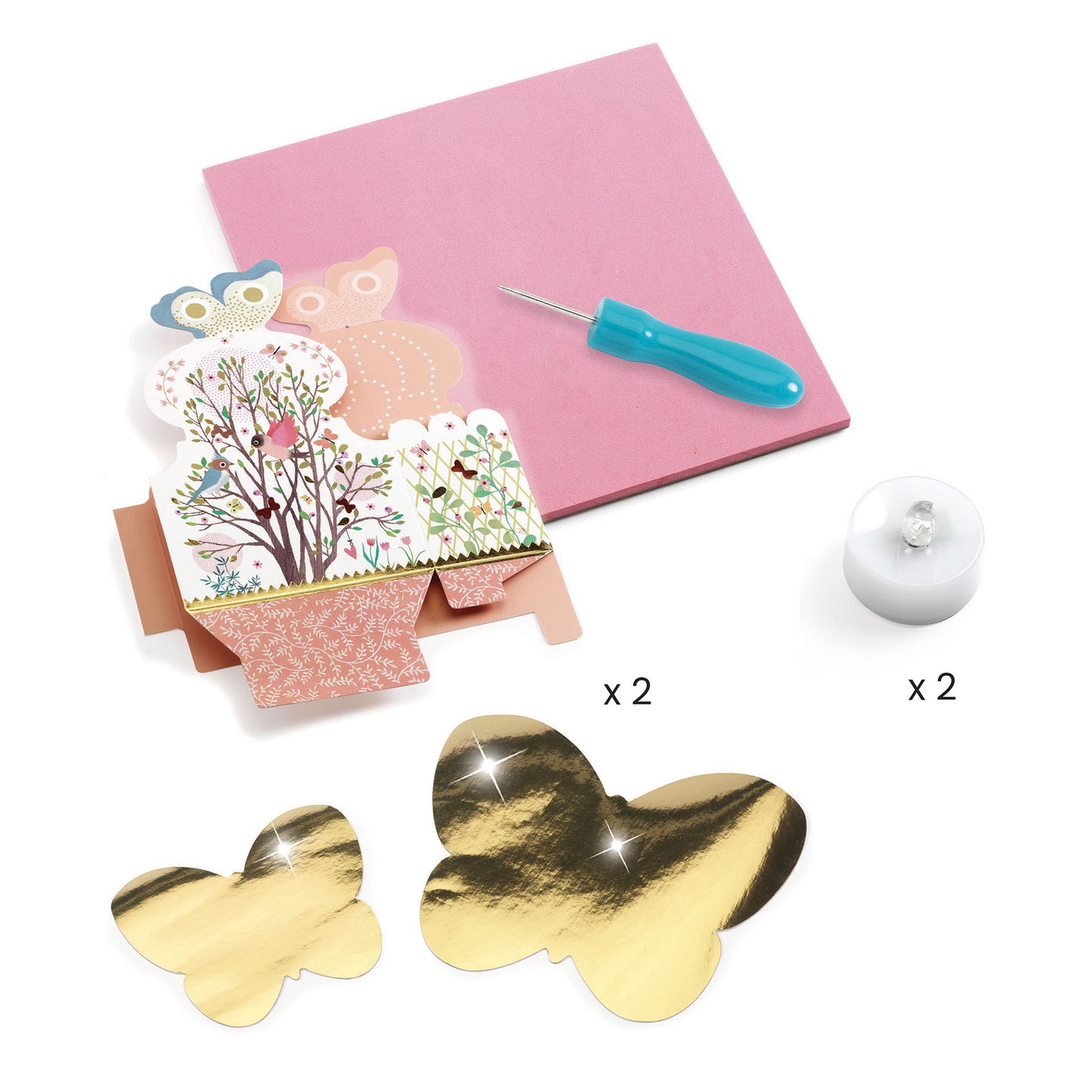 2 lanternes déco à créer Do it Yourself Djeco Djeco - Maison Continuum