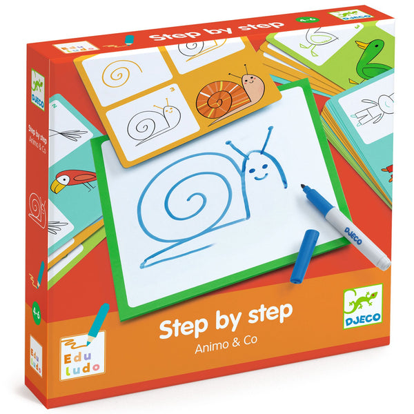 Game to learn to draw 