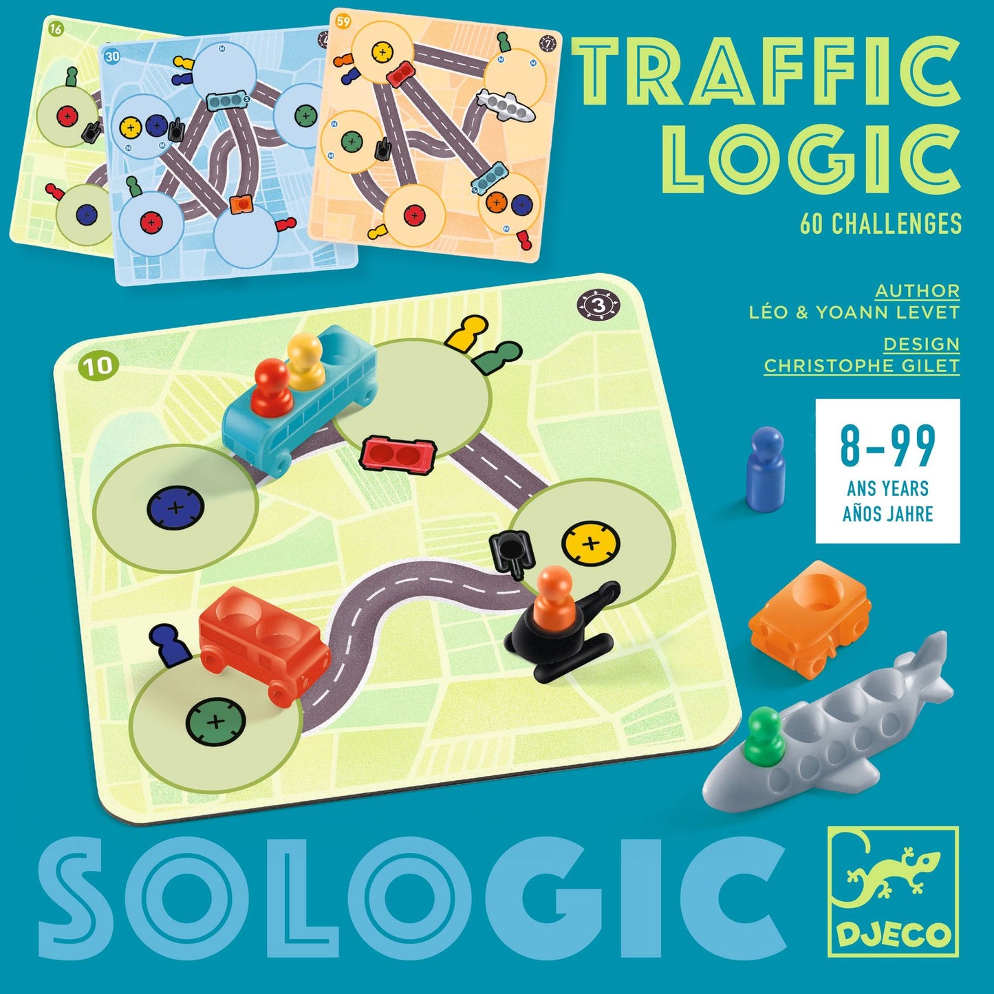 Logic game "Traffic Logic Sologic" Djeco