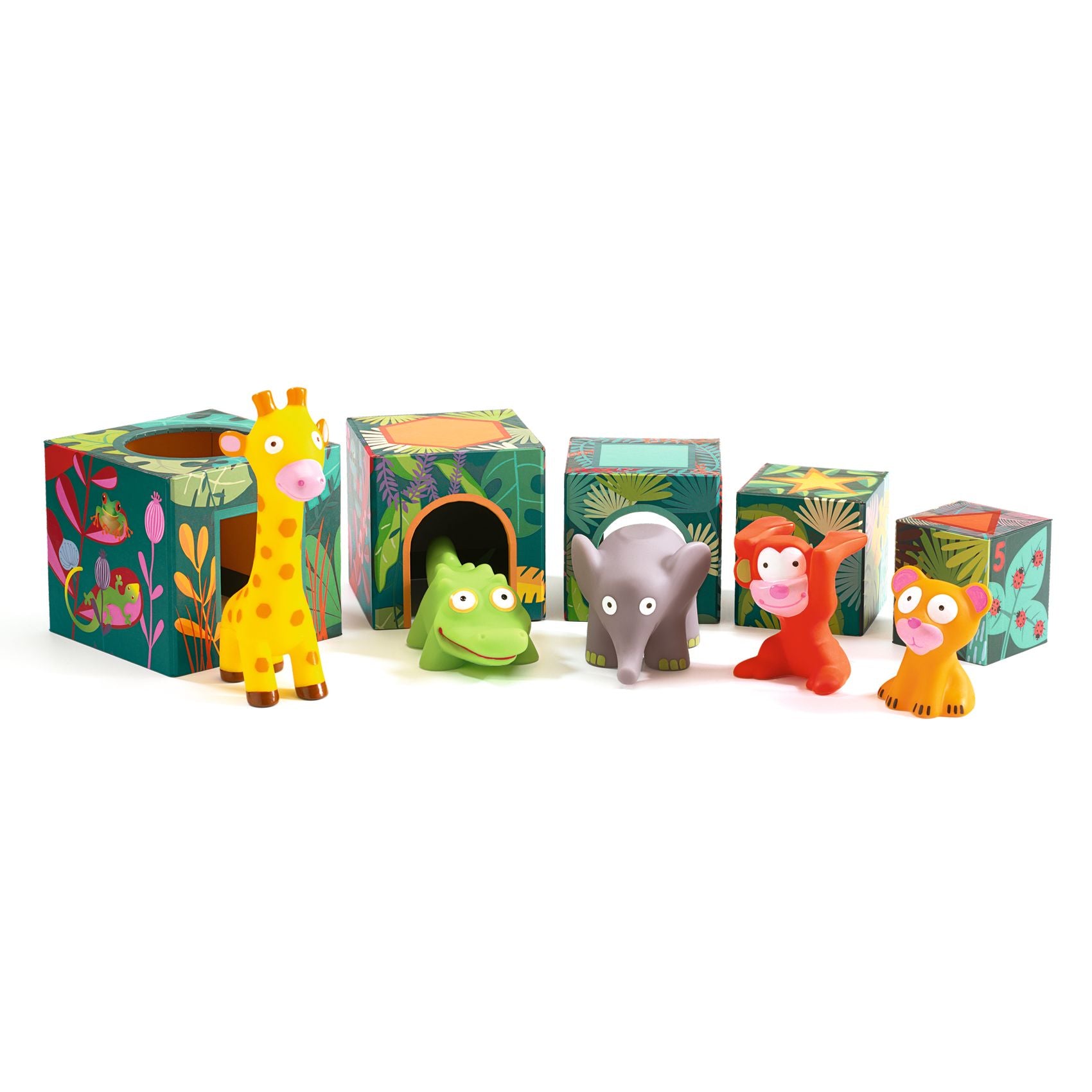 Jeu d'empilage "Maxi Topanijungle" Djeco Djeco - Maison Continuum