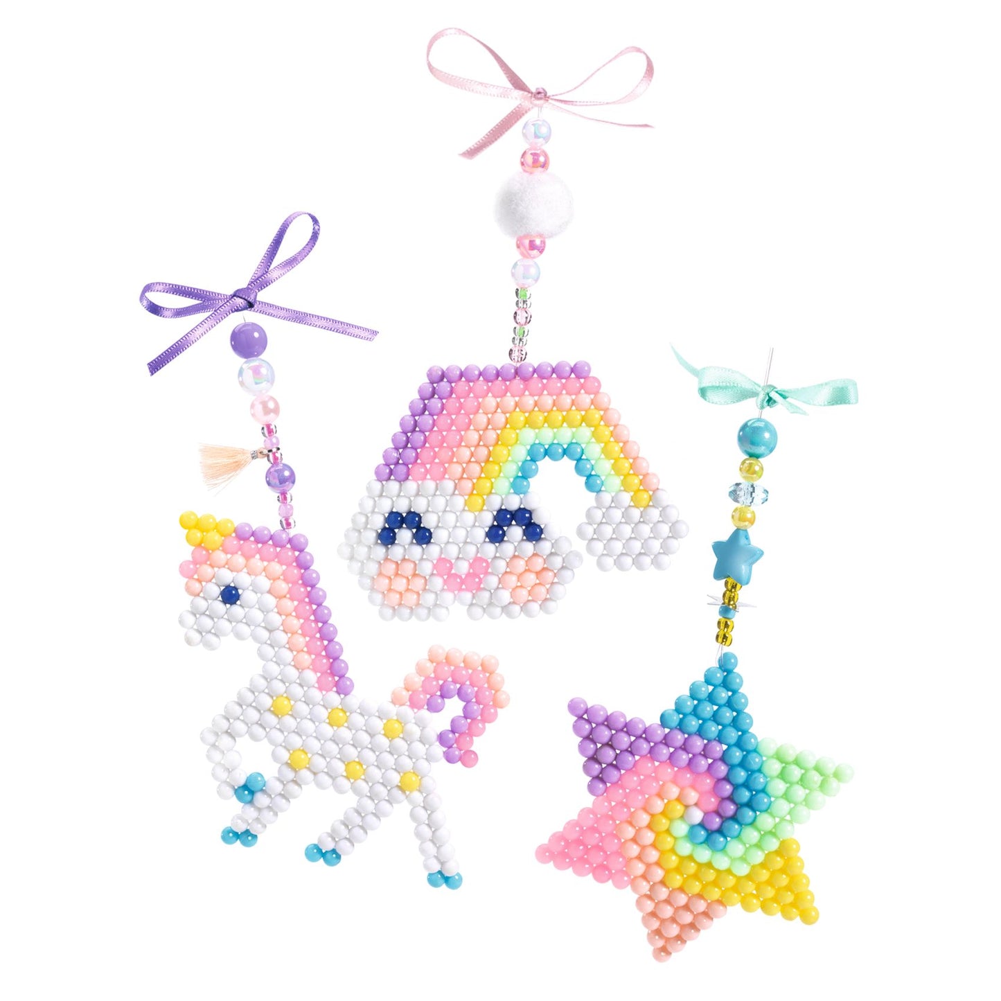 Djeco "rainbow" water bead collage kit