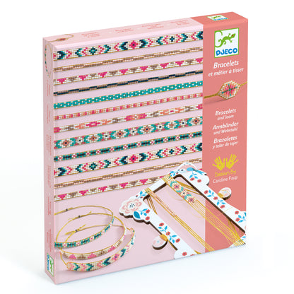 Coffret de tissage de bracelets en perles - Djeco Djeco - Maison Continuum