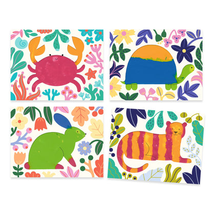 Coffret de peinture propre "Barbouille et beau" Djeco Djeco - Maison Continuum