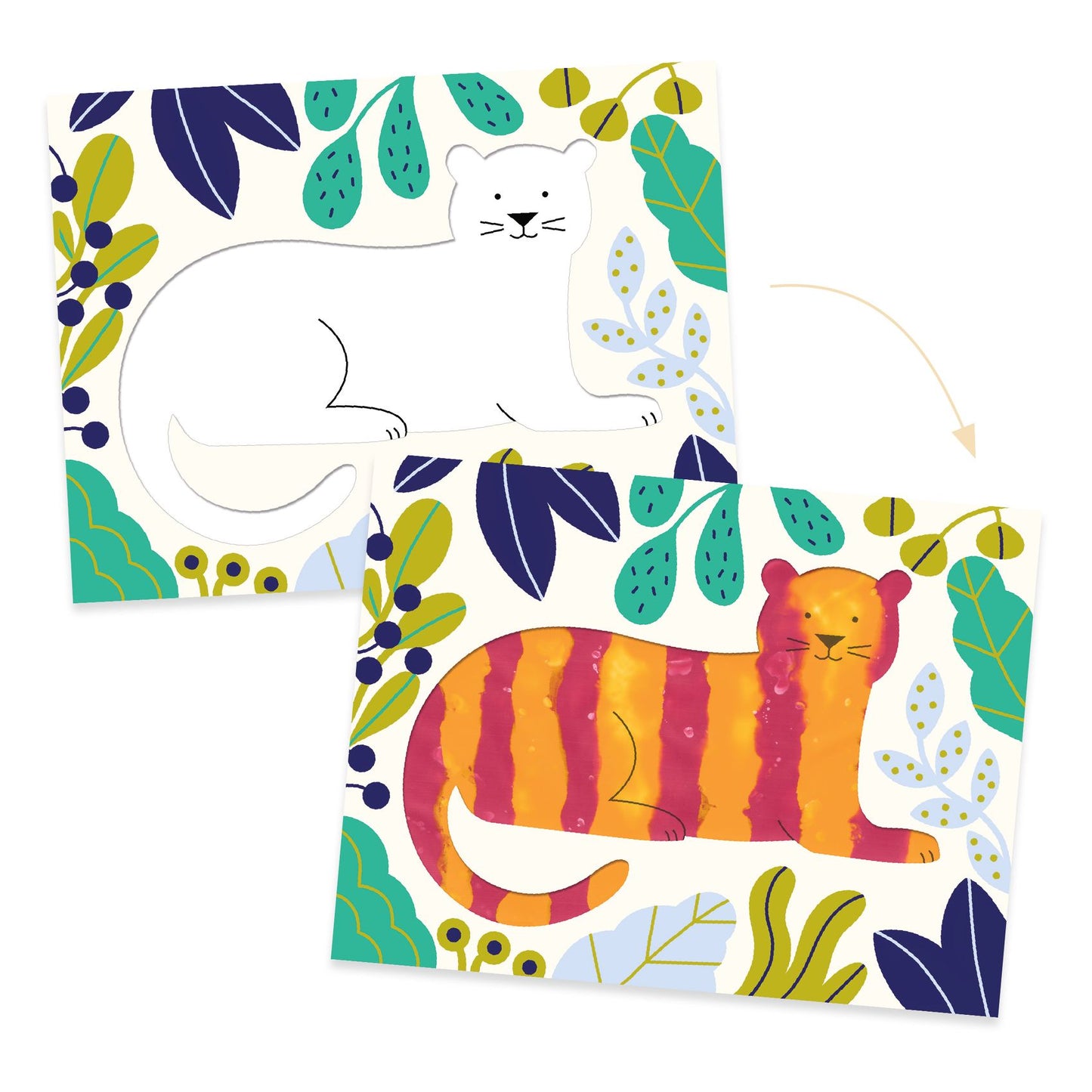 Coffret de peinture propre "Barbouille et beau" Djeco Djeco - Maison Continuum