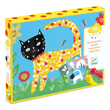 Mon premier coffret de coloriage "A petits points" Djeco Djeco - Maison Continuum