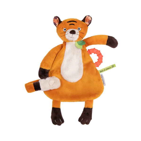 Doudou attache-tétine Tigre Tiho 