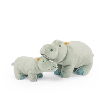 Peluche hippopotame "Tout autour du monde" Moulin Roty - Maison Continuum