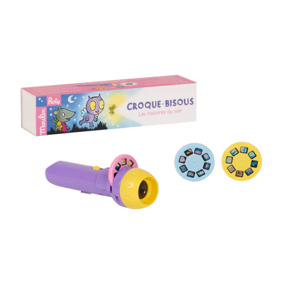 Lampe à histoires "Croque-Bisous" Moulin Roty - Maison Continuum