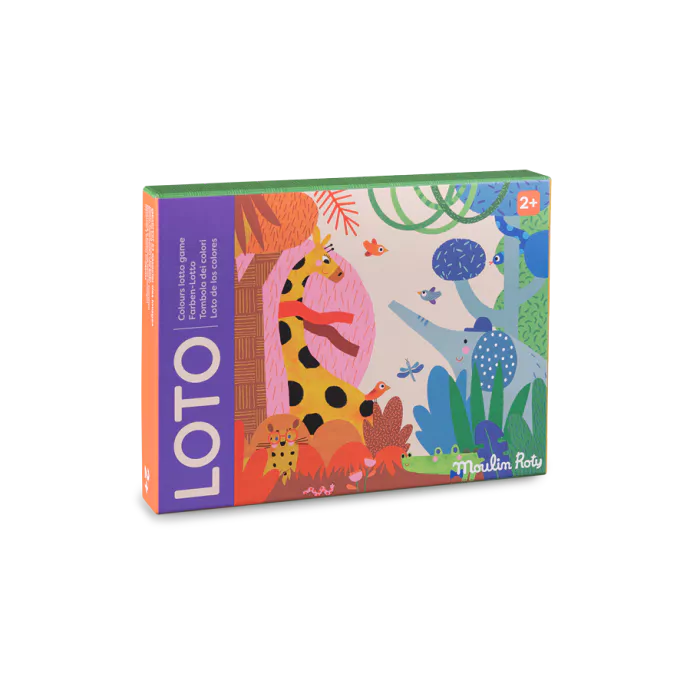 Loto des couleurs "les Toupitis" Moulin Roty - Maison Continuum