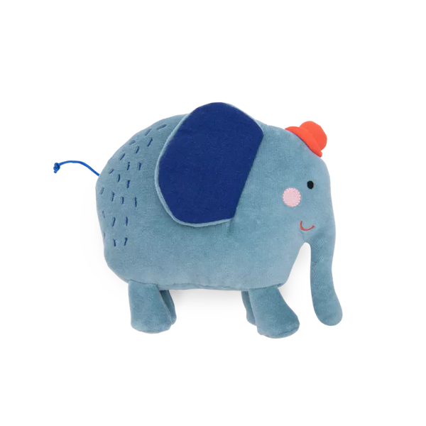 Elephant rattle-plush toy 