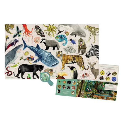 Puzzle "les animaux du monde" (200 pièces) Moulin Roty - Maison Continuum
