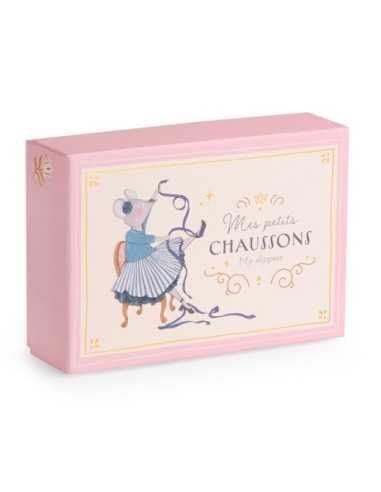 Chaussons Souris Moulin Roty - Maison Continuum